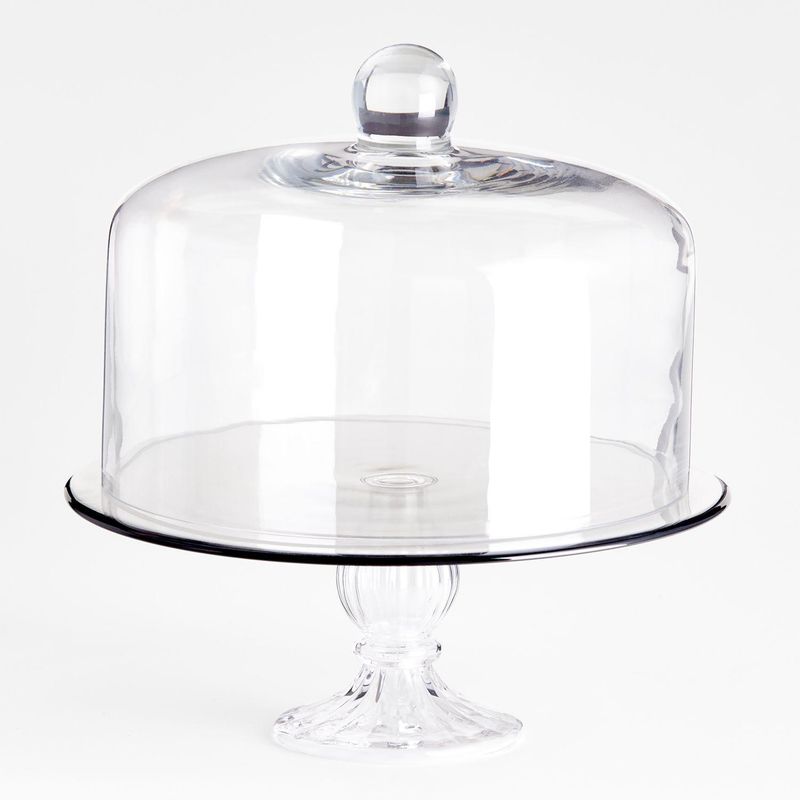 CRATE & BARREL - Tortero Claude Vidrio 30 x 30 cm 