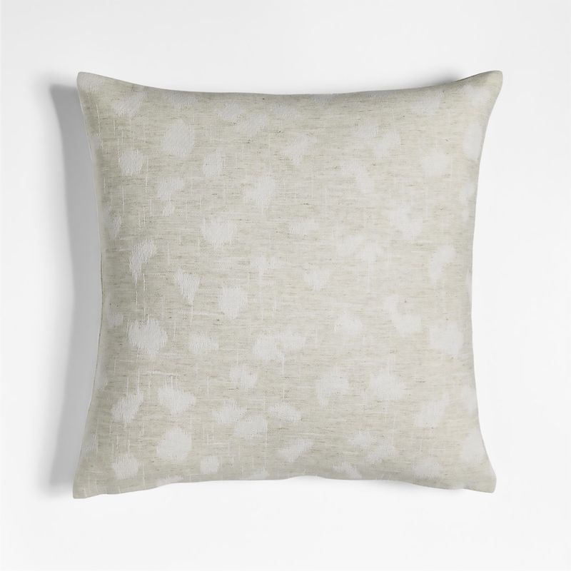 CRATE & BARREL - Funda de cojín Cheetah Print 51 cm x 51 cm