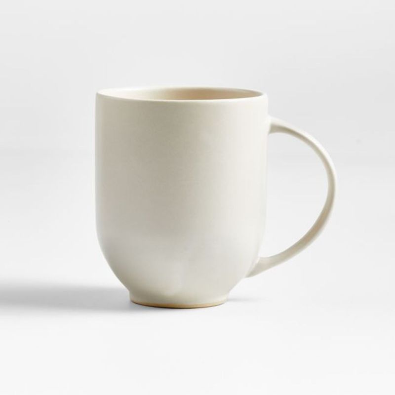 CRATE & BARREL - Mug Craft Linen en Gres 9 cm
