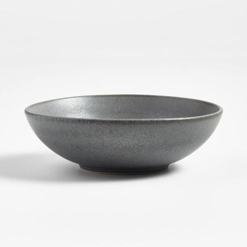 CRATE & BARREL - Mini bowl Gres Craft Carbón 14 cm  x 4 cm 