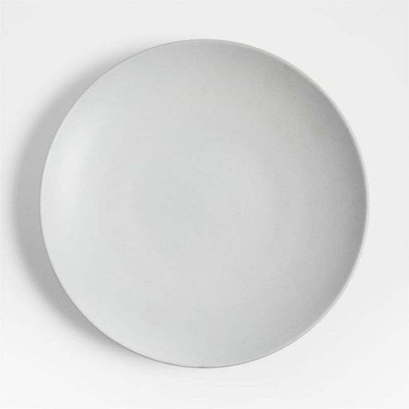 CRATE & BARREL - Plato Principal Craft Stone Azul en Gres 28 cm