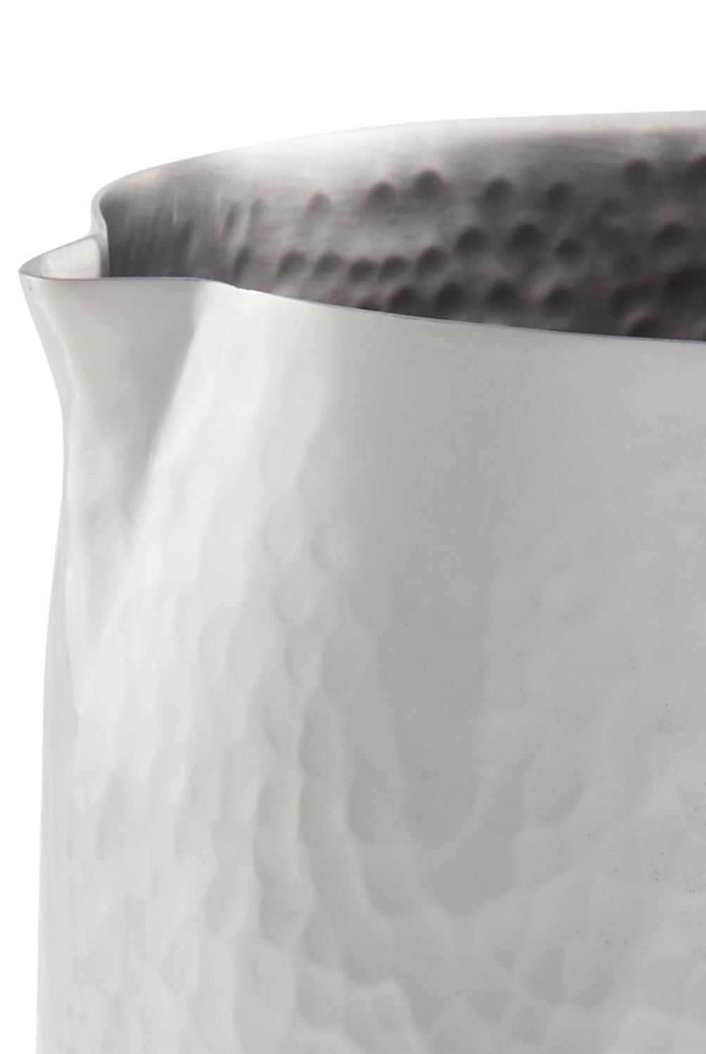 CRATE & BARREL - Jarra Graham Plateada 