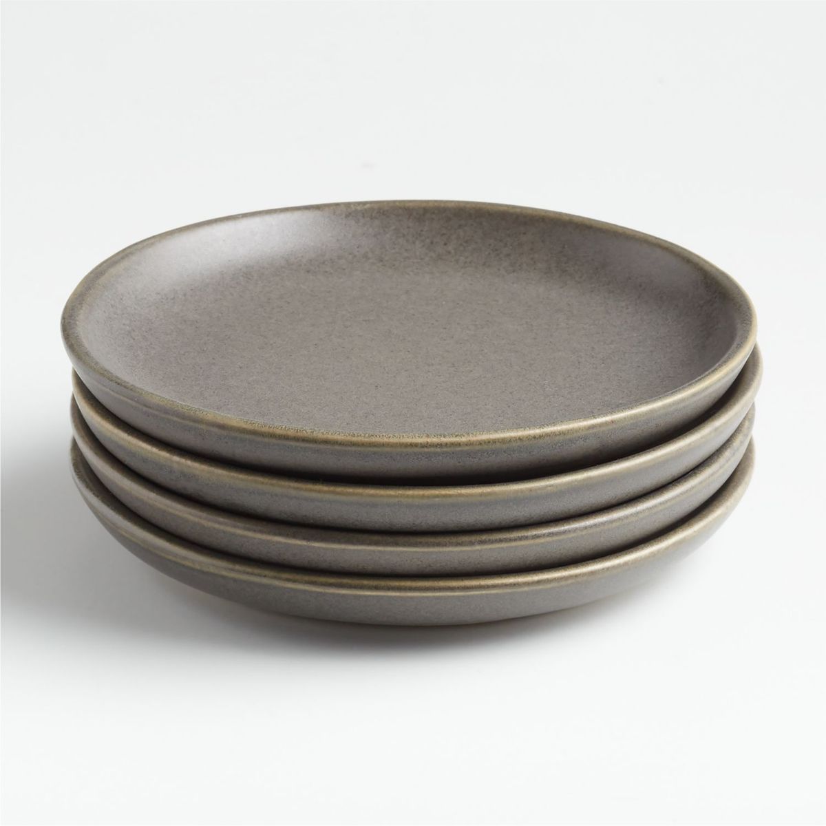 CRATE & BARREL - PORTAVASOS CRAFT CERAMICA NEG SETX4