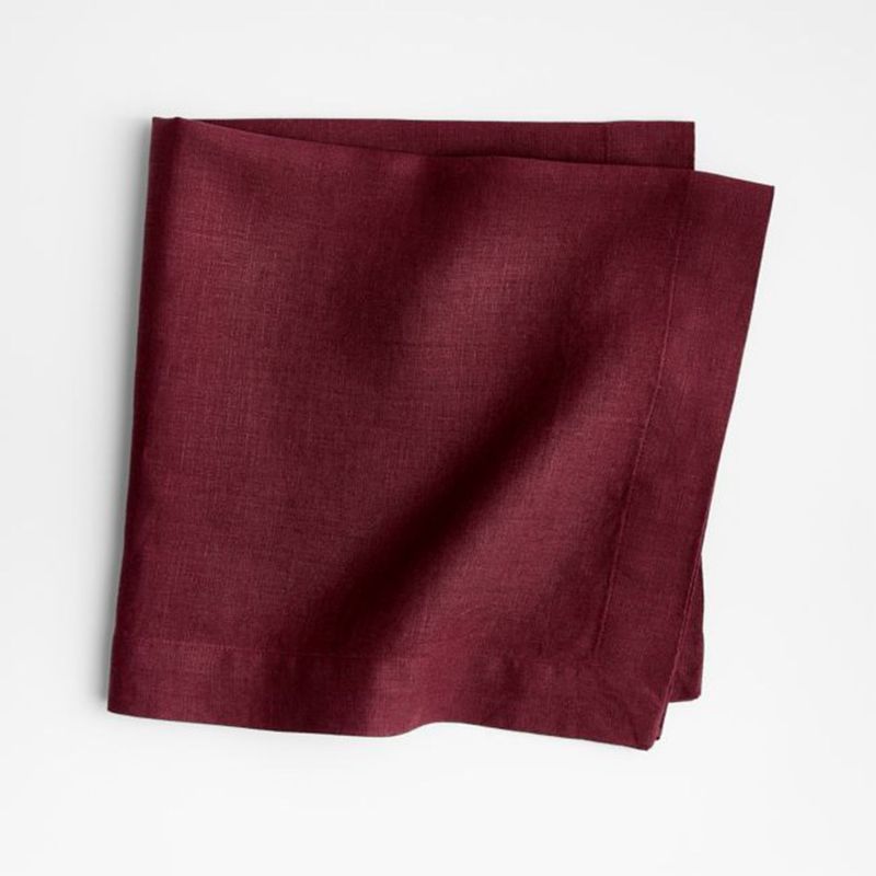 CRATE & BARREL - Servilleta Marin Lino 56 x 56 cm