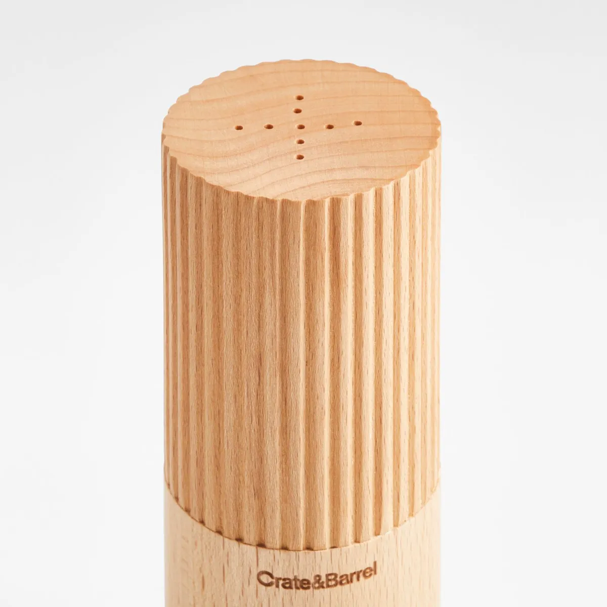 CRATE & BARREL - Pimentero de mesa Hanno en Madera 15 cm x 6 cm