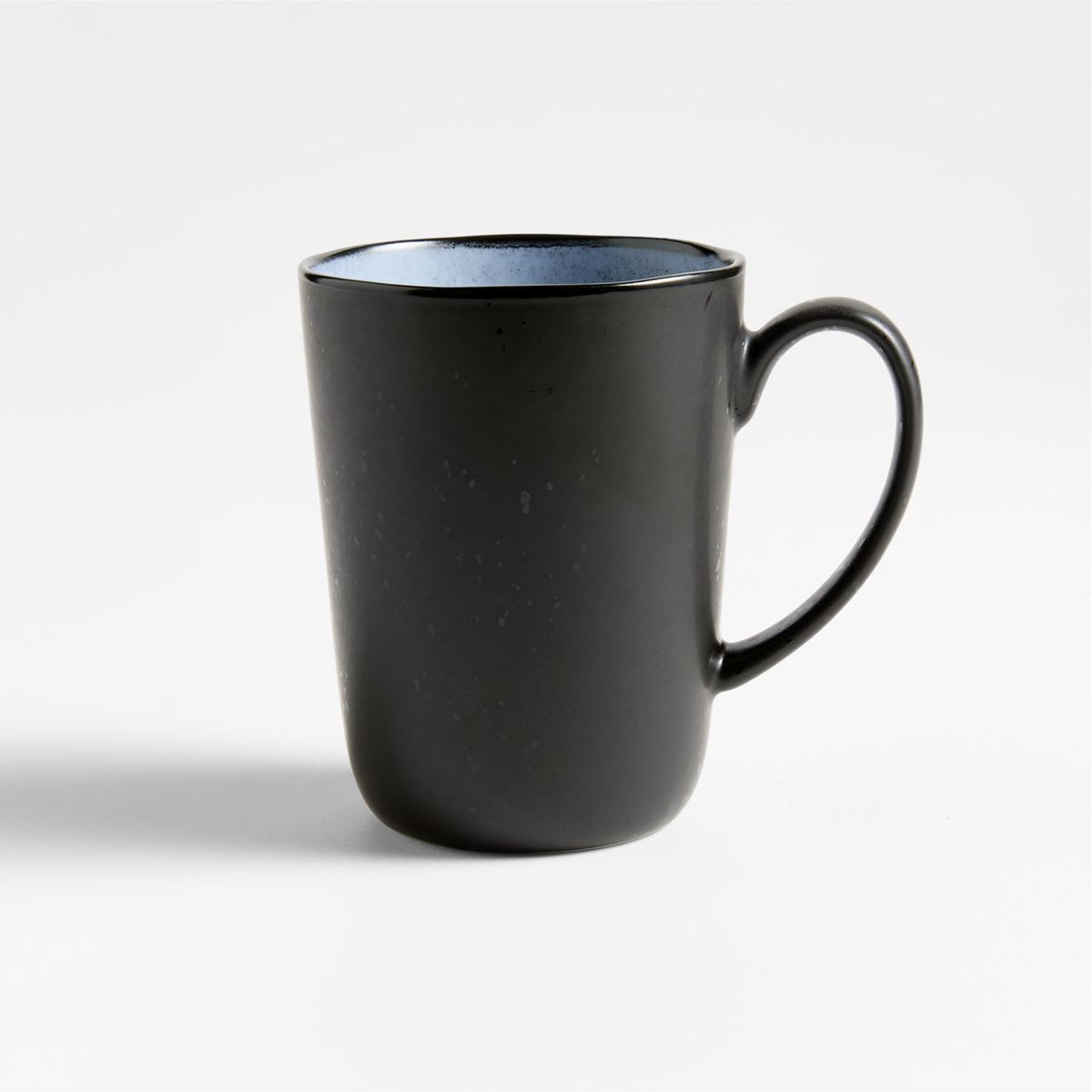 CRATE & BARREL - MUG MERCER ARTIC BLUE