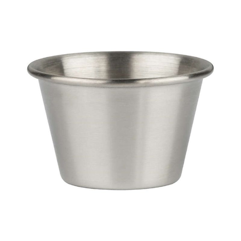 CRATE & BARREL - Tazón para Preparar Condimentos de Acero Inoxidable Pequeño
