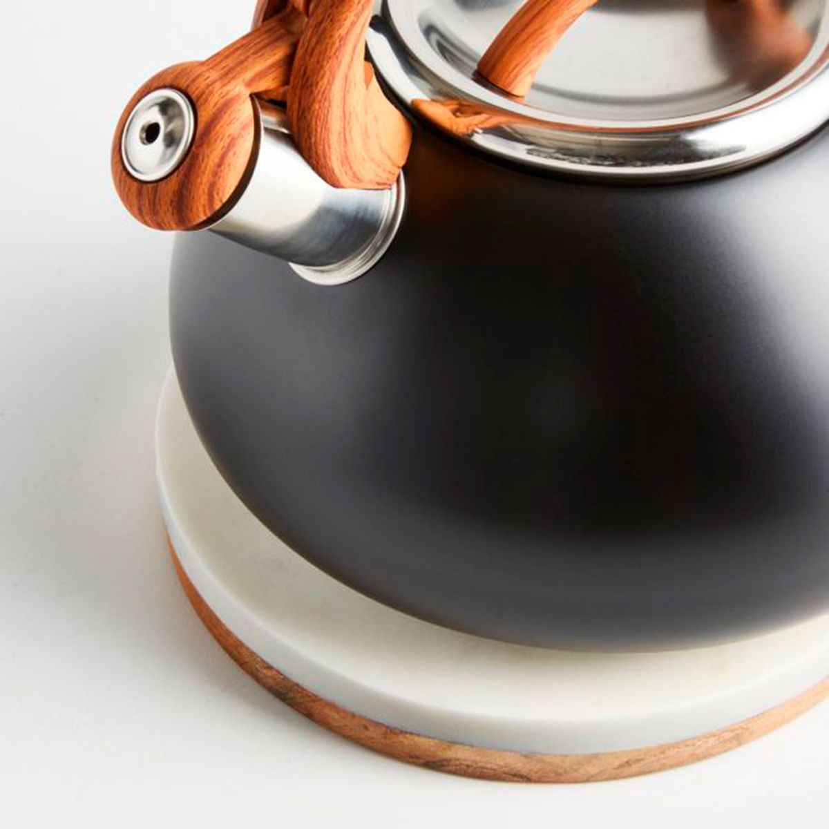 CRATE & BARREL - Portacalientes Marble and wood en Mármol  