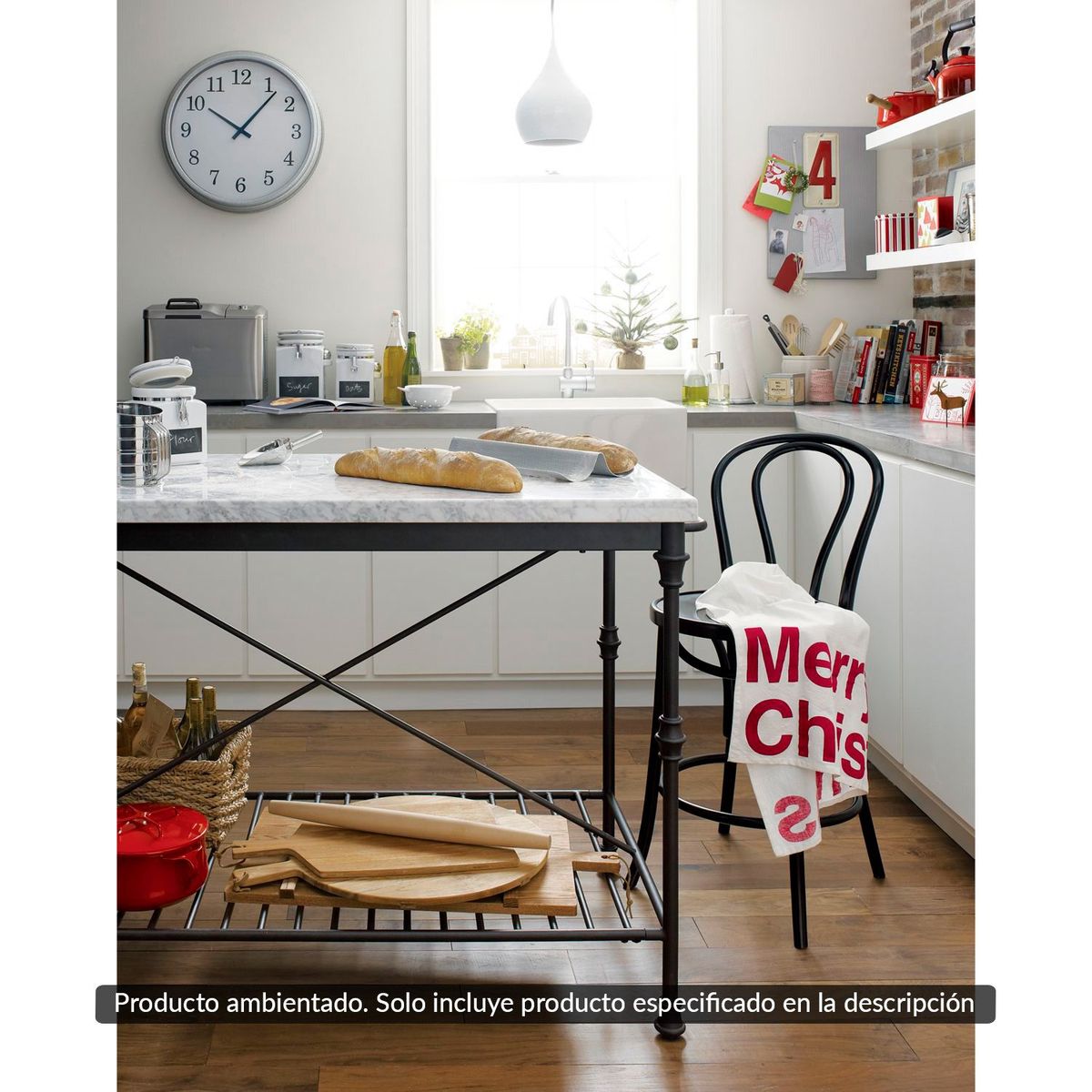 CRATE & BARREL - Rodillo de cocina J.K Adams en Madera  