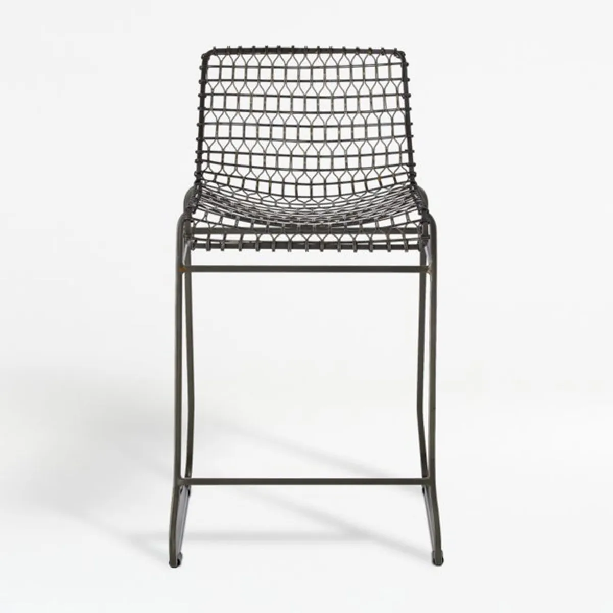 CRATE & BARREL - Silla de Bar Tig Metal