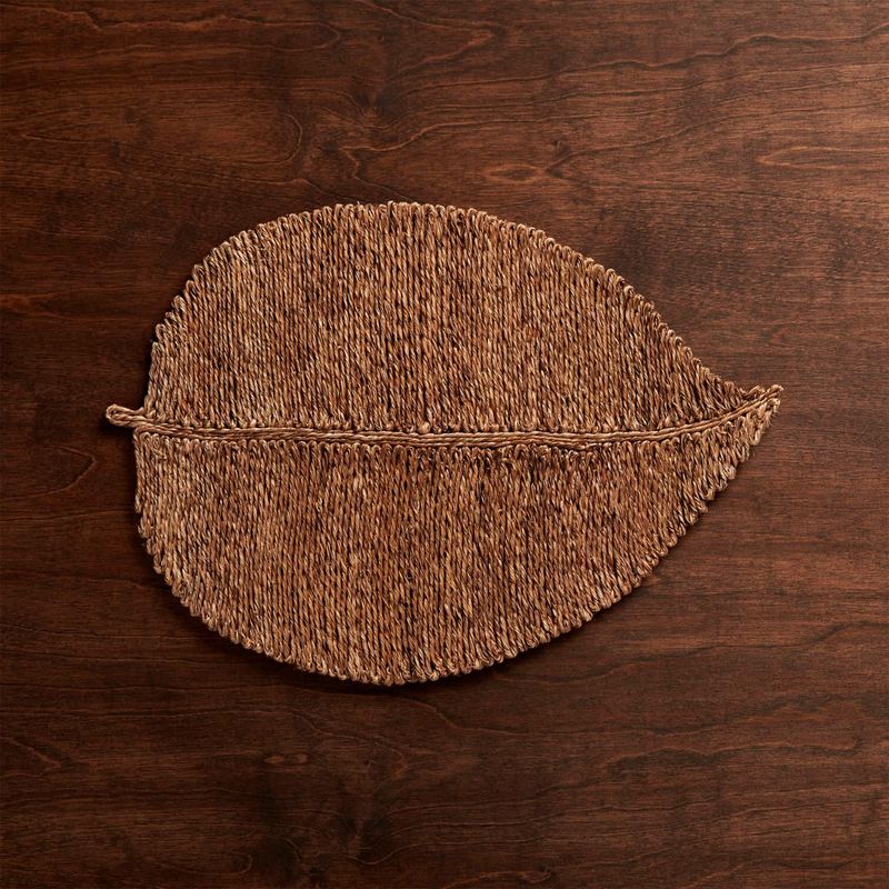 CRATE & BARREL - Individual Fibra de Hoja