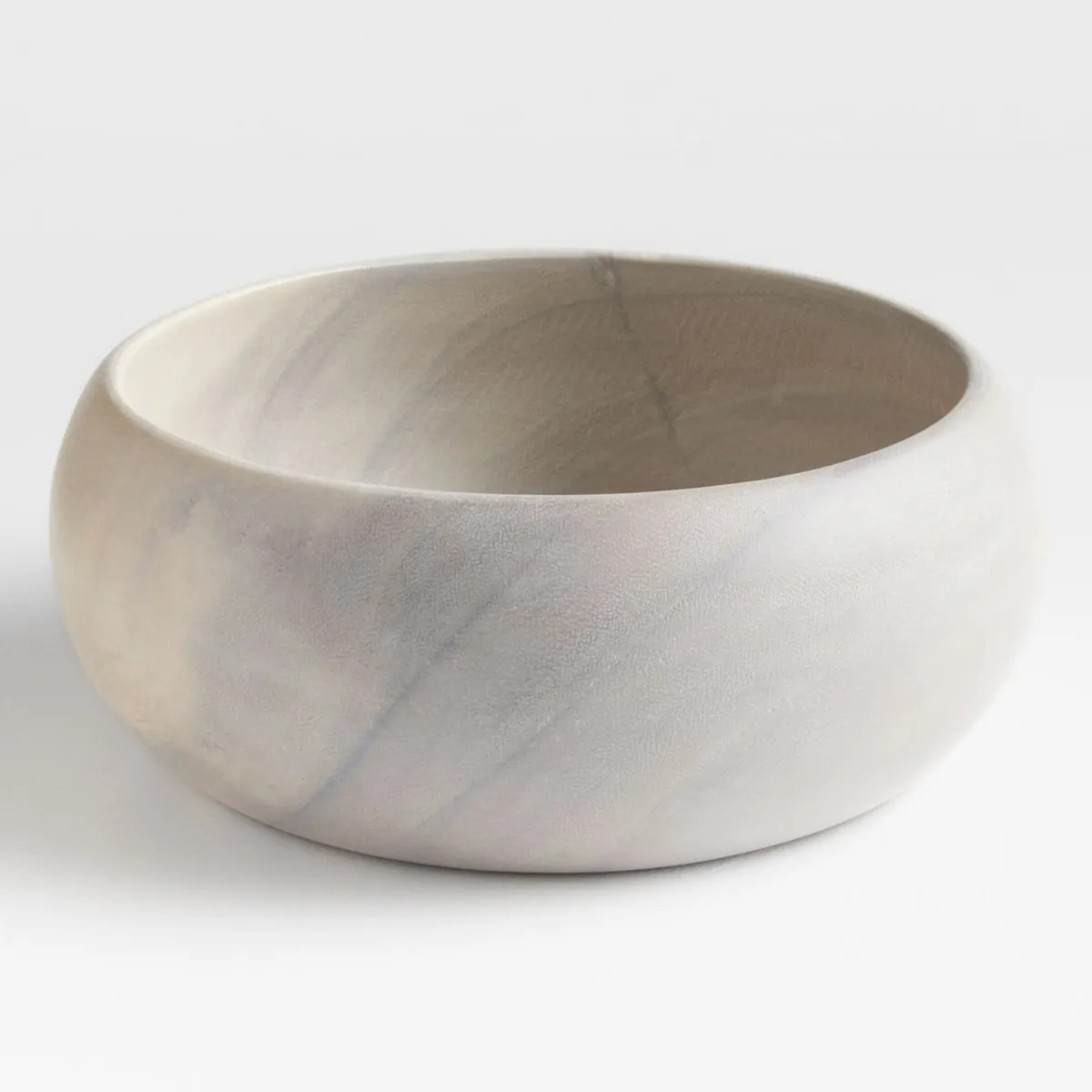 CRATE & BARREL - Bowl Tondo en Acacia 22 cm x 22 cm