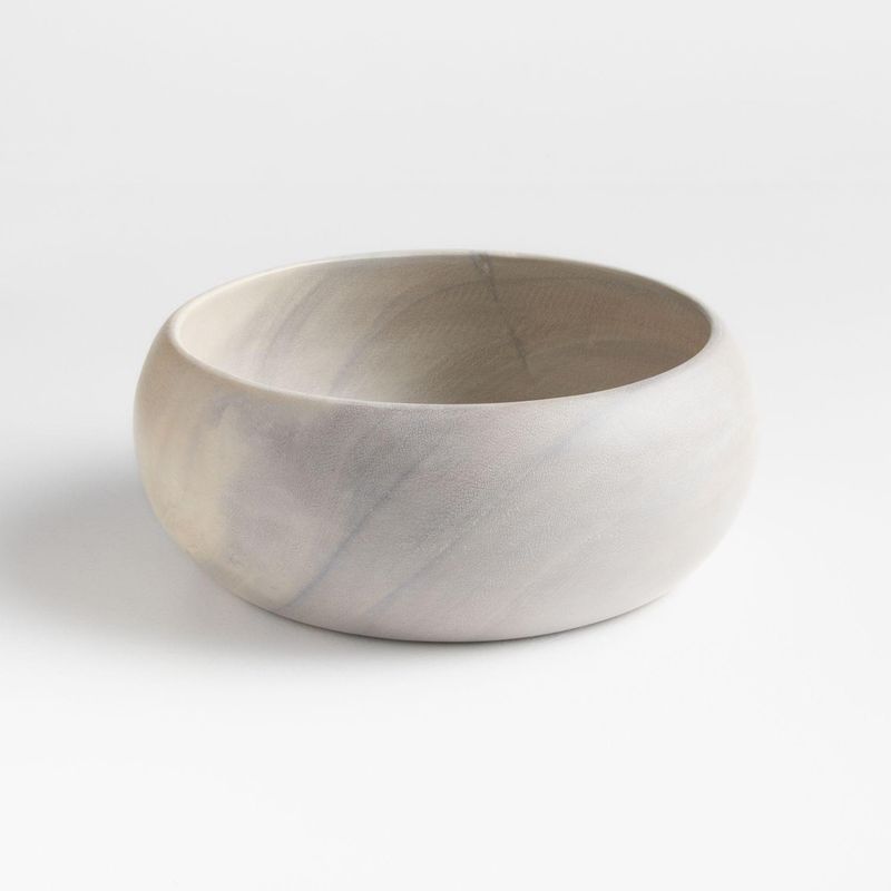 CRATE & BARREL - Bowl Tondo Madera 22 x 22 cm