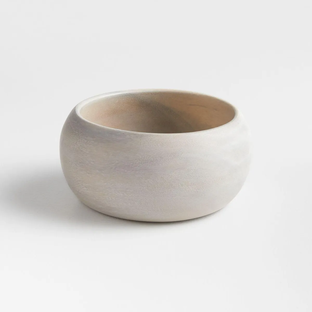CRATE & BARREL - Bowl Tondo Madera 15 x 15 cm