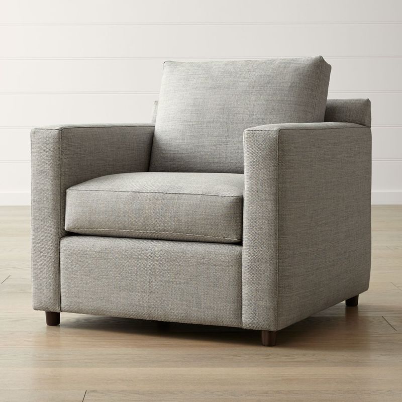 CRATE & BARREL - Poltrona Barrett Poliéster