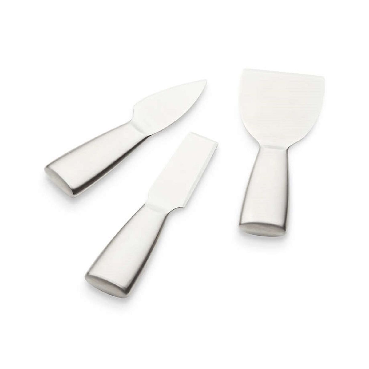 CRATE & BARREL - Cuchillos para Queso en Acero Inoxidable Set x 3