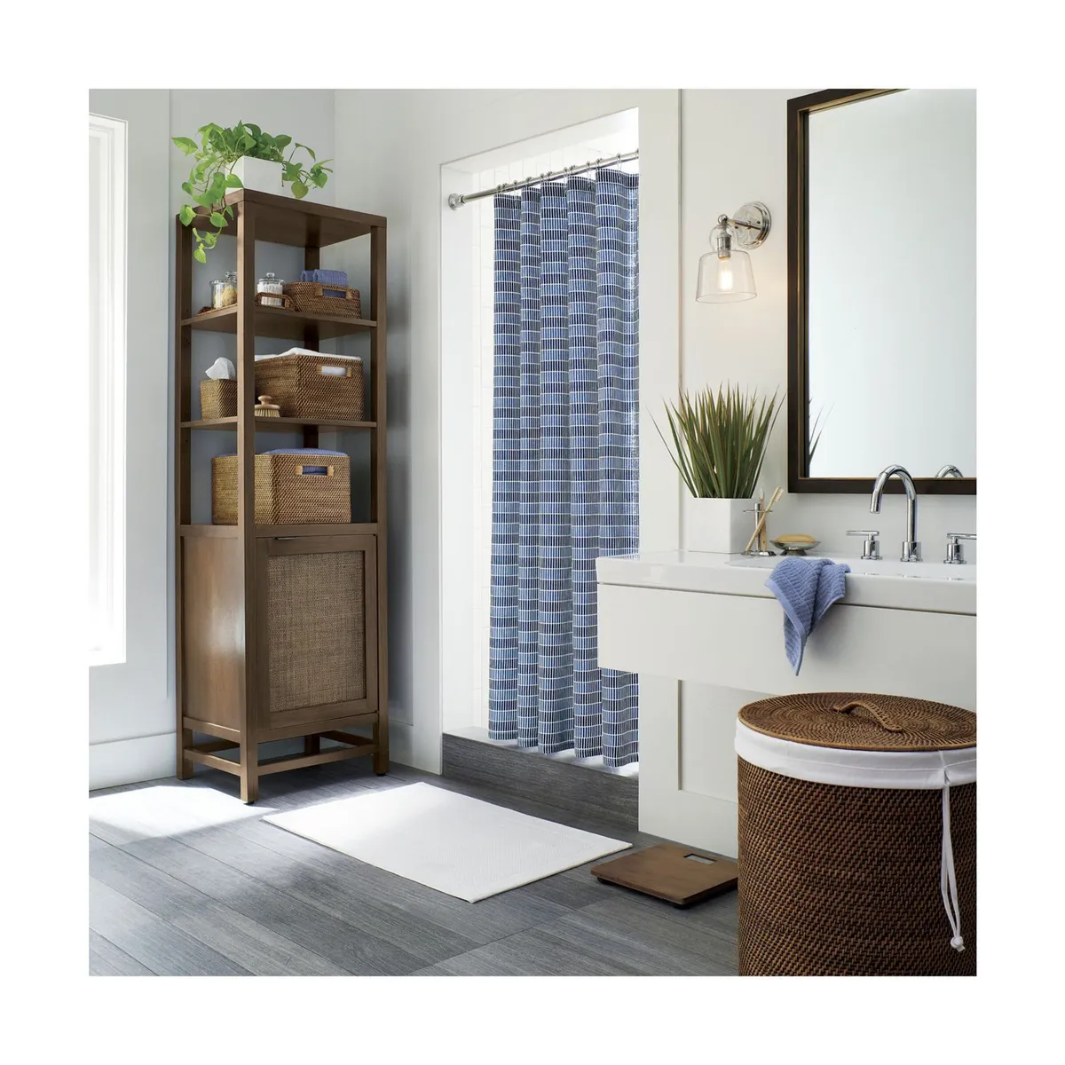 CRATE & BARREL - Bandeja para Cosmeticos Sedona Miel