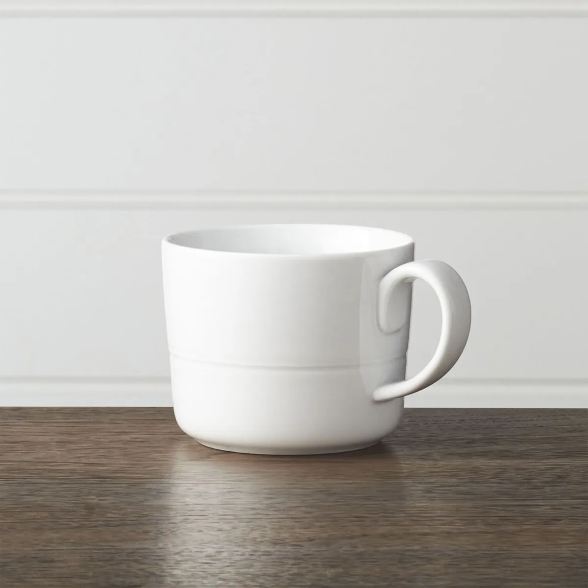 CRATE & BARREL - Mug Hue Blanco 10 cm
