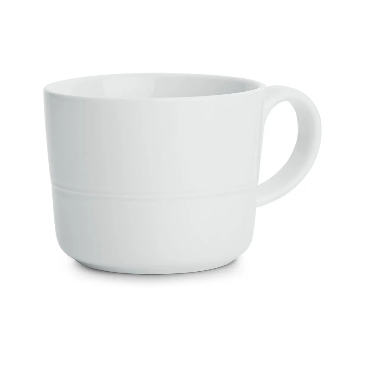CRATE & BARREL - Mug Hue Blanco 10 cm