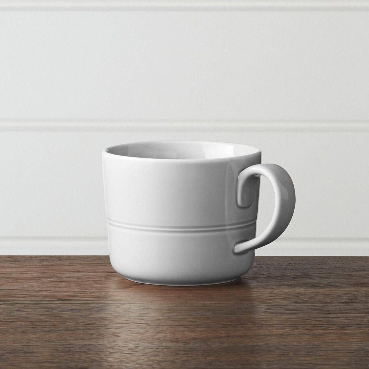 CRATE & BARREL - Mug Hue en Porcelana 8 cm x 8 cm