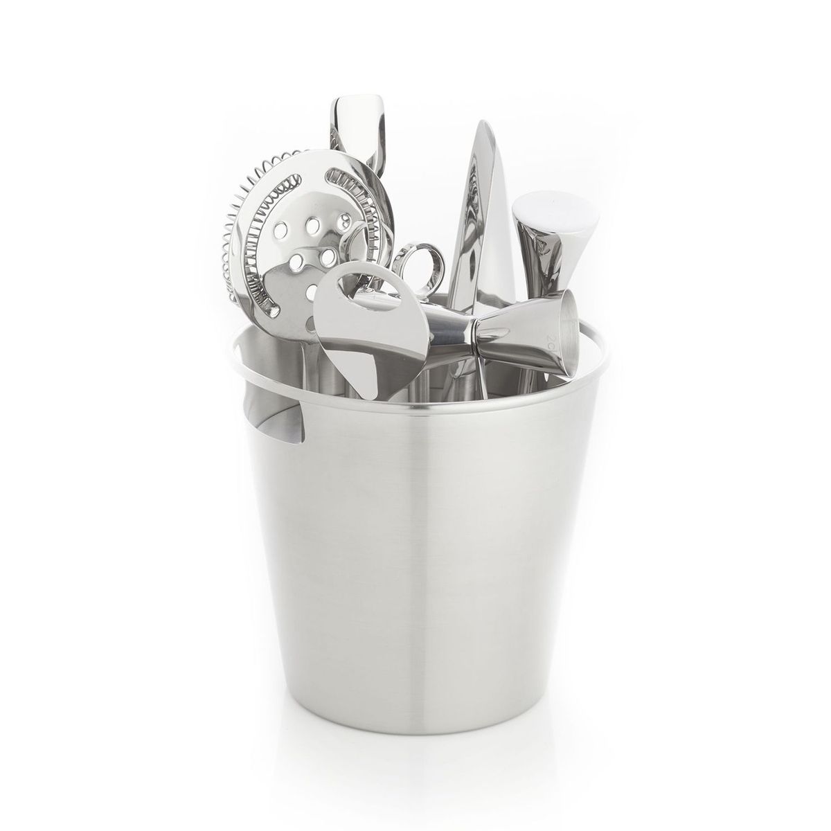 CRATE & BARREL - Set de utensilios  en Acero inoxidable 7 piezas