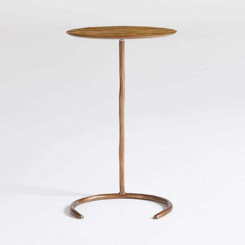 CRATE & BARREL - Mesa auxiliar Azura C