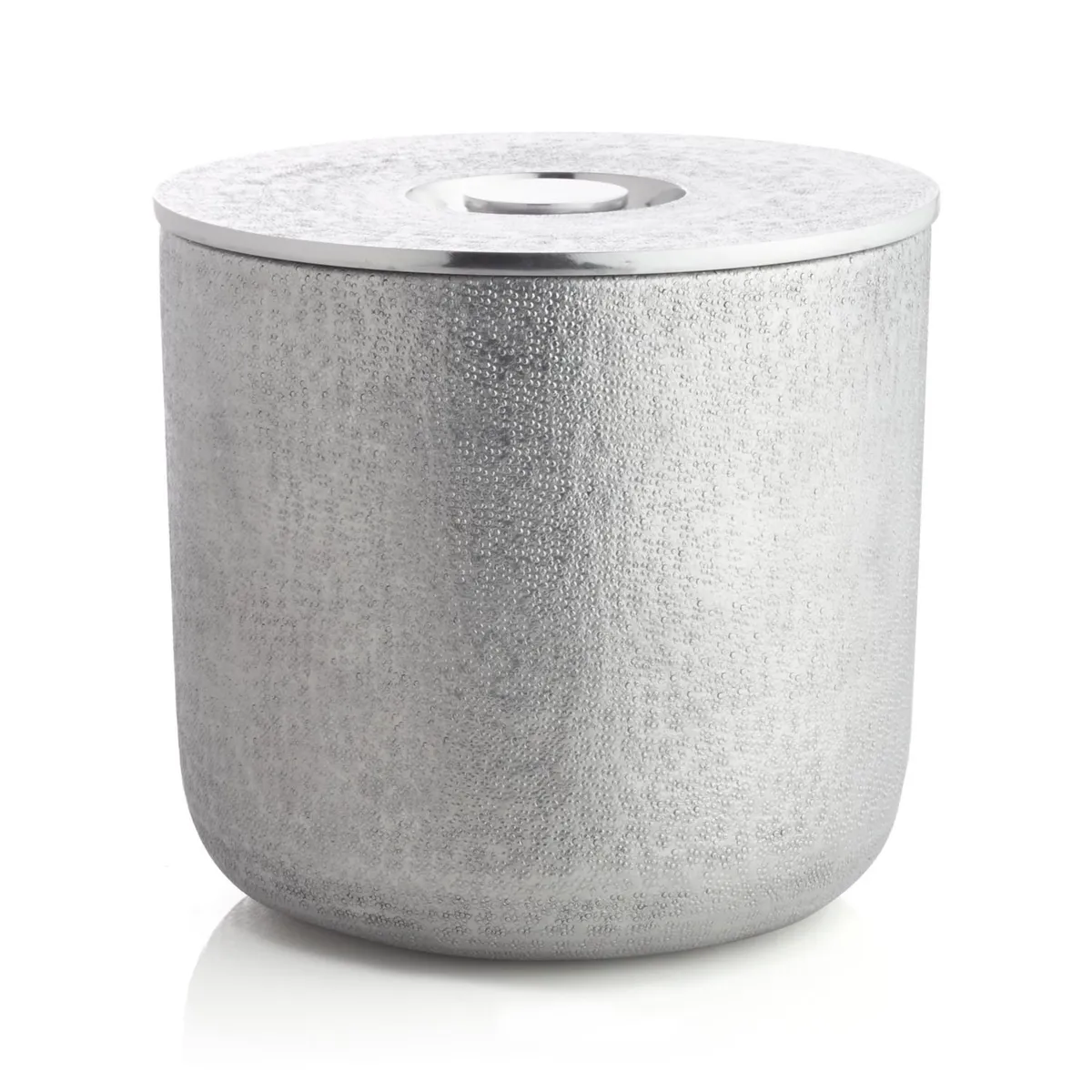 CRATE & BARREL -  Hielera Glaze en Acero inoxidable  