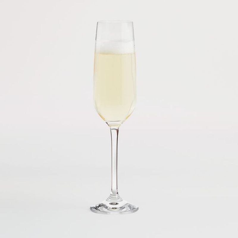 CRATE & BARREL - Copa de Champagne Nattie en Vidrio 207 ml