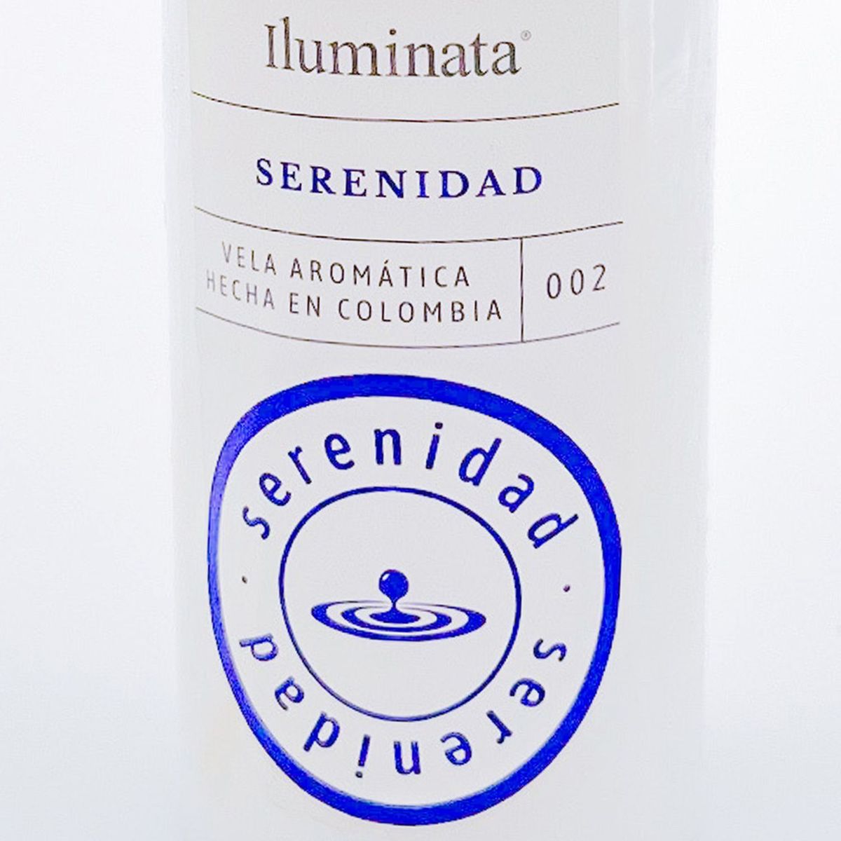 CRATE & BARREL - Vela Aromática Serenidad Parafina 8 x 5 cm