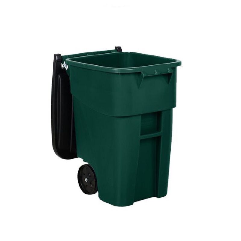 RUBBERMAID - Contenedor brute con ruedas 189 lts  caneca basura