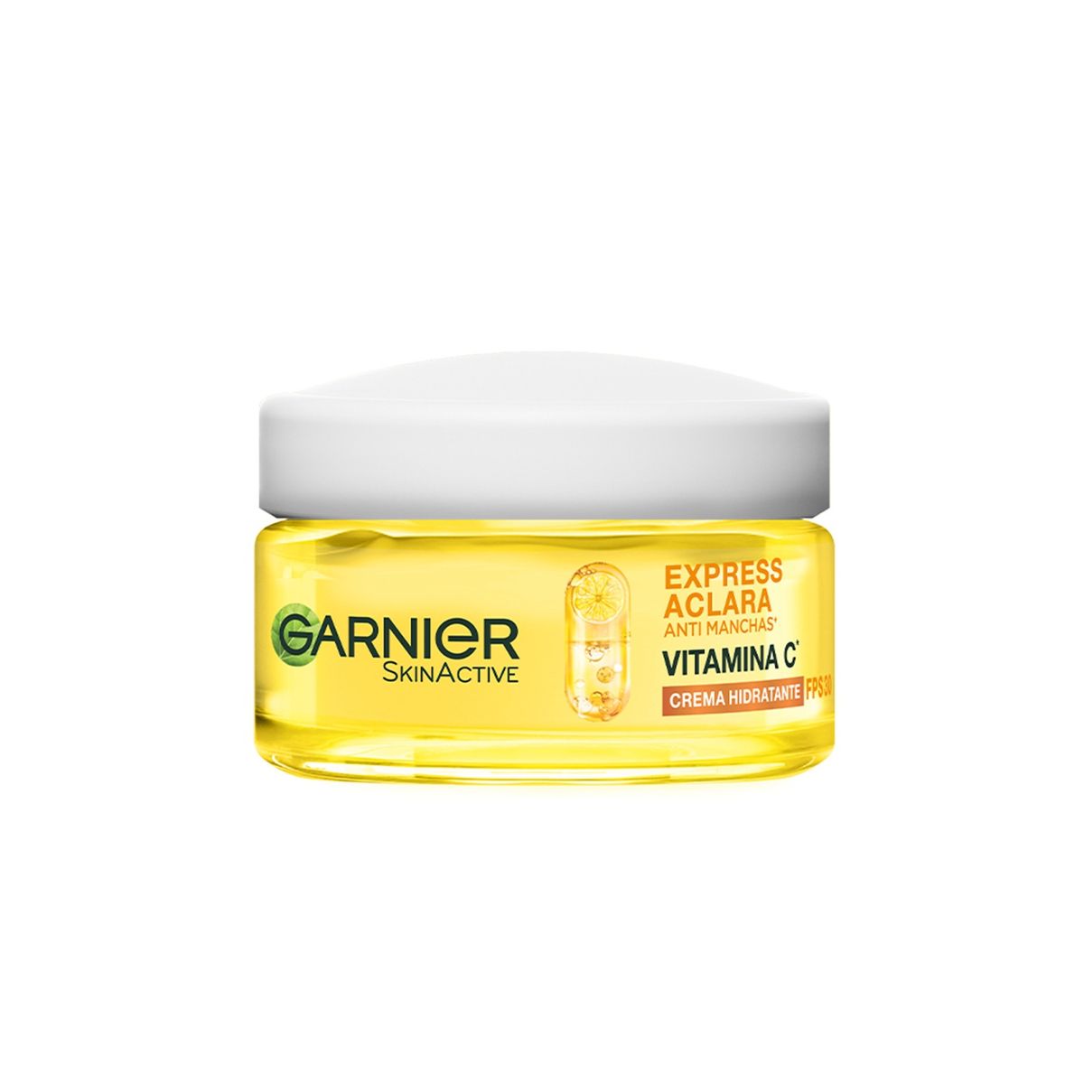 GARNIER - Hidratante facial en Crema Express Aclara FPS30 Garnier Para Todo tipo de piel 50 ml