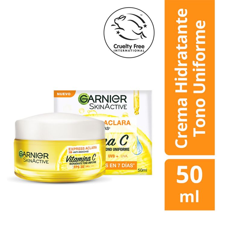 GARNIER - Hidratante facial Crema x50ml Garnier Para Todo tipo de piel 50 ml
