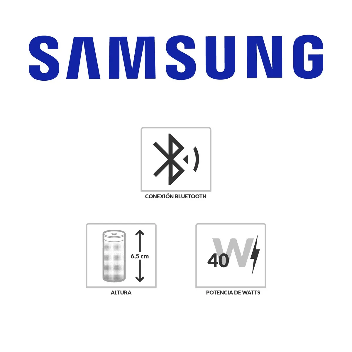 SAMSUNG - Barra de Sonido Samsung HW-T400/ZL