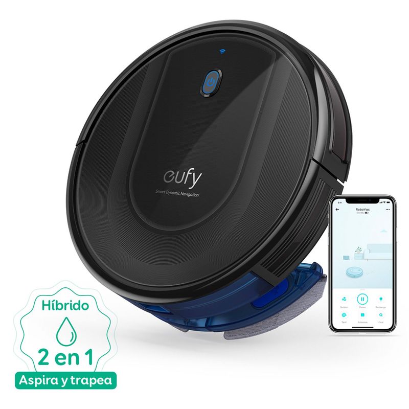 EUFY - Aspiradora Robot Eufy Robovac G10 GyroMop