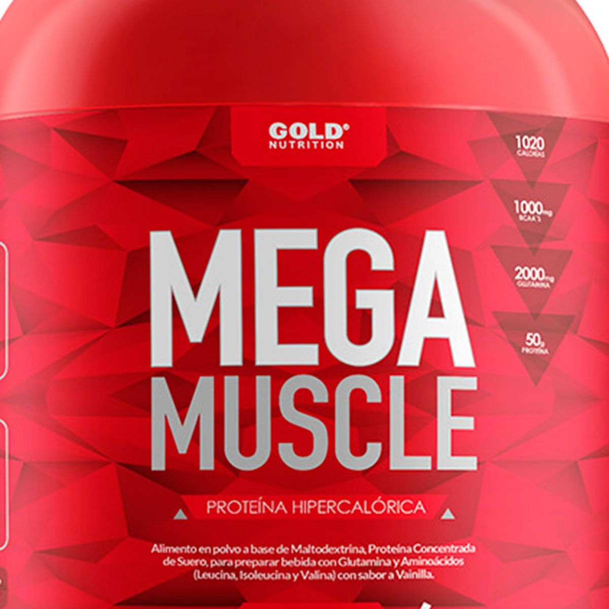 GOLD NUTRI - Suplemento Mega Muscle x 6 Lb 15055