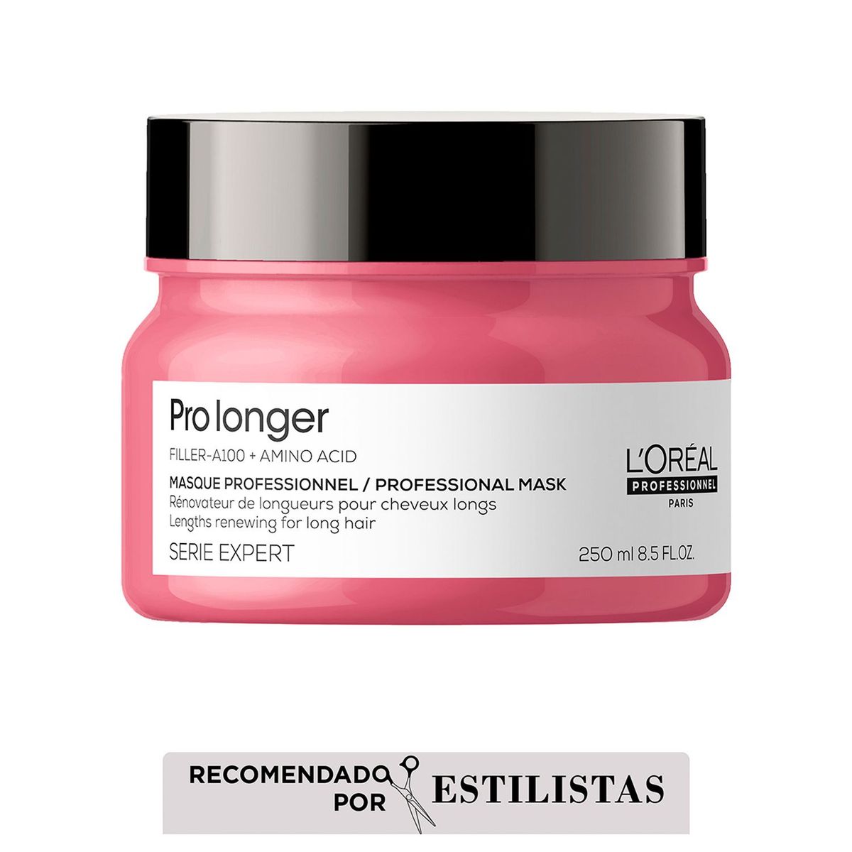 LOREAL PROFESSIONNEL - Mascarilla Loreal Professionnel ProLonger engrosa puntas del largo 250ml