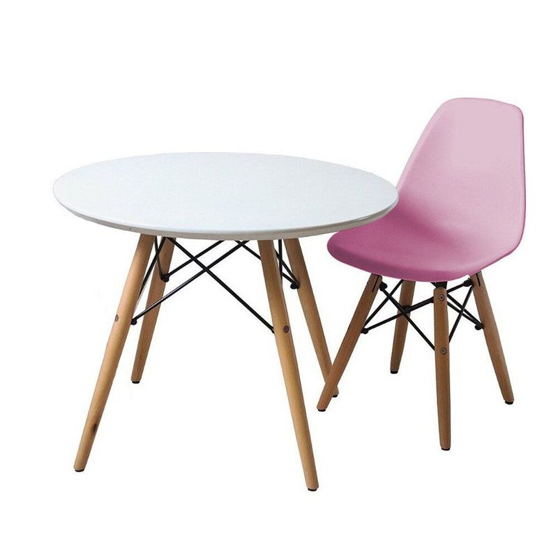EKONOMODO - Mesa Eames Infantil Con Silla Eames Kids