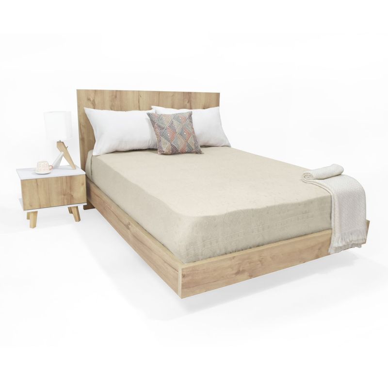 MICA - Cama Andria Doble Duna y Mesa Noche