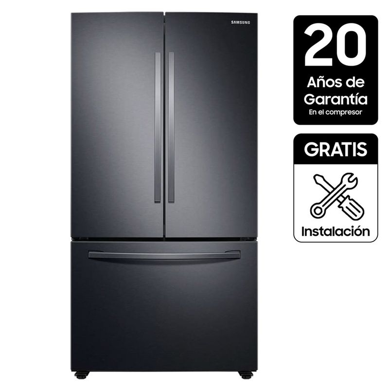 SAMSUNG - Nevecón Samsung French Door 788 lt RF28T5021B1/CO | Fabricador de Hielo Automático | Jarra de Agua Llenado Automático 