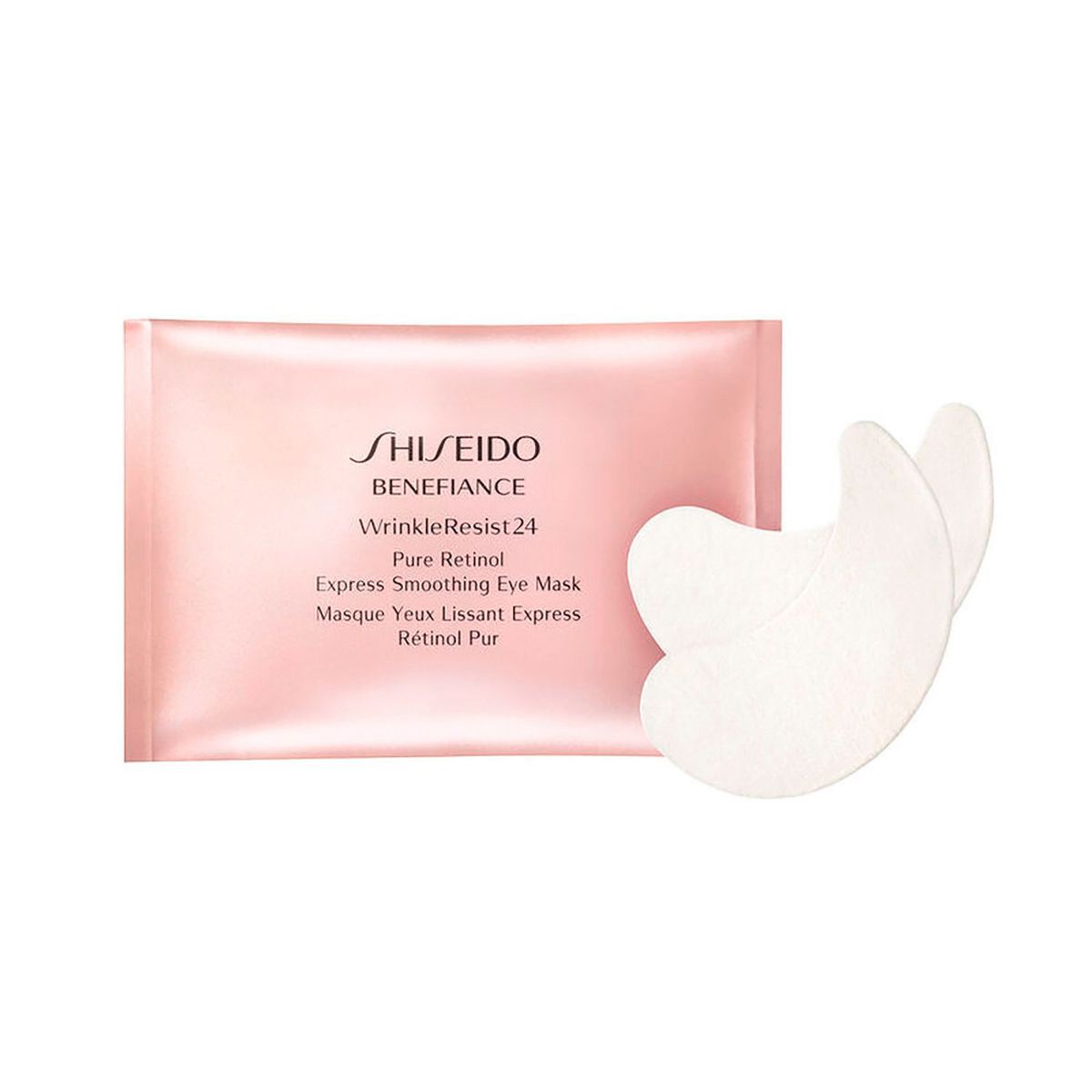 SHISEIDO - Contorno de Ojos Benefiance Wrinkleresist24 Pure Retinol Express Smoothing Eye Mask 12 Packs