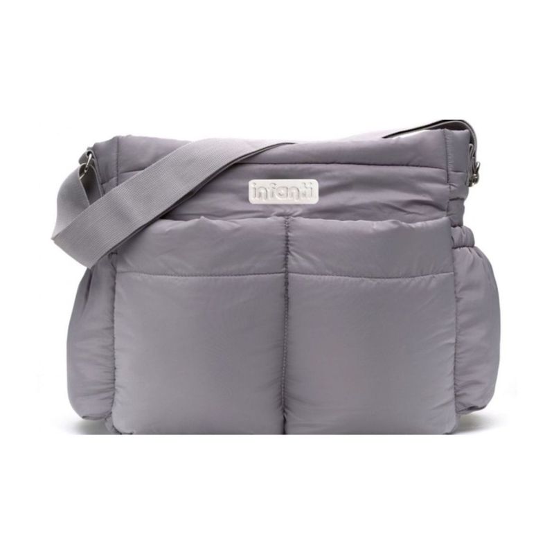 INFANTI - Pañalera Bella Tote Gris Infanti