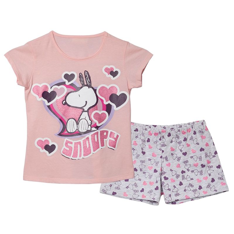 SNOOPY - Pijama Niña Algodón Snoopy
