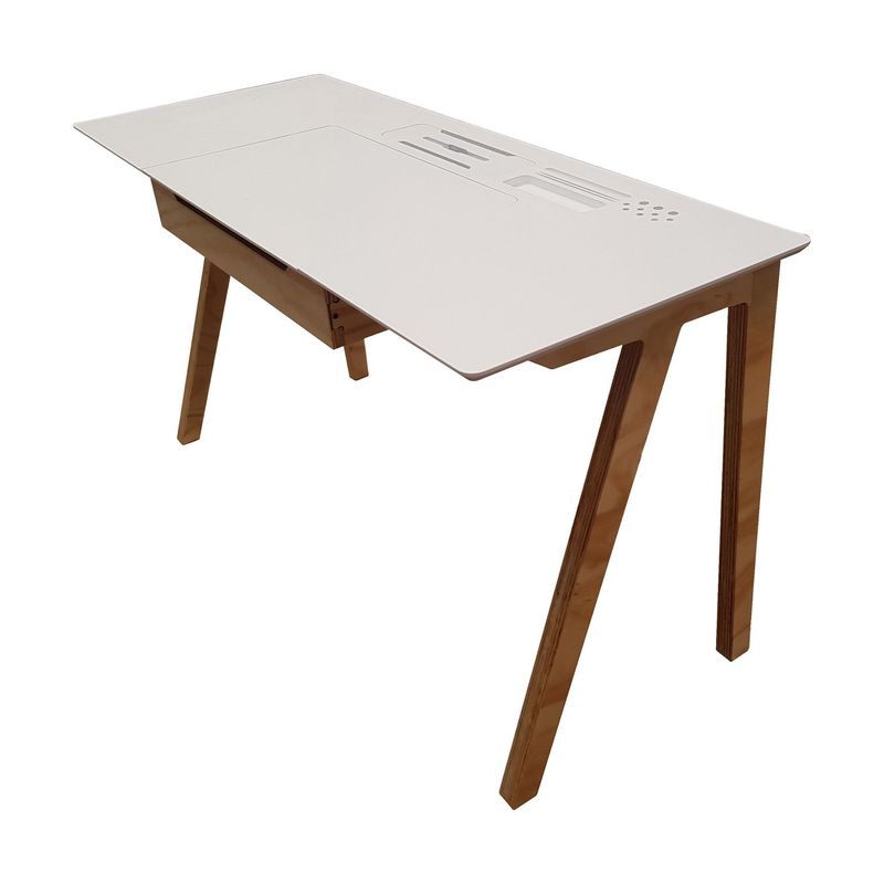 BUGEL STUDIO - Escritorio Moderno Studio 140 x 75 x 56 cm Bugel