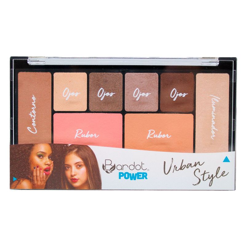 BARDOT - Paleta de Sombras Look Vibrante 9 g