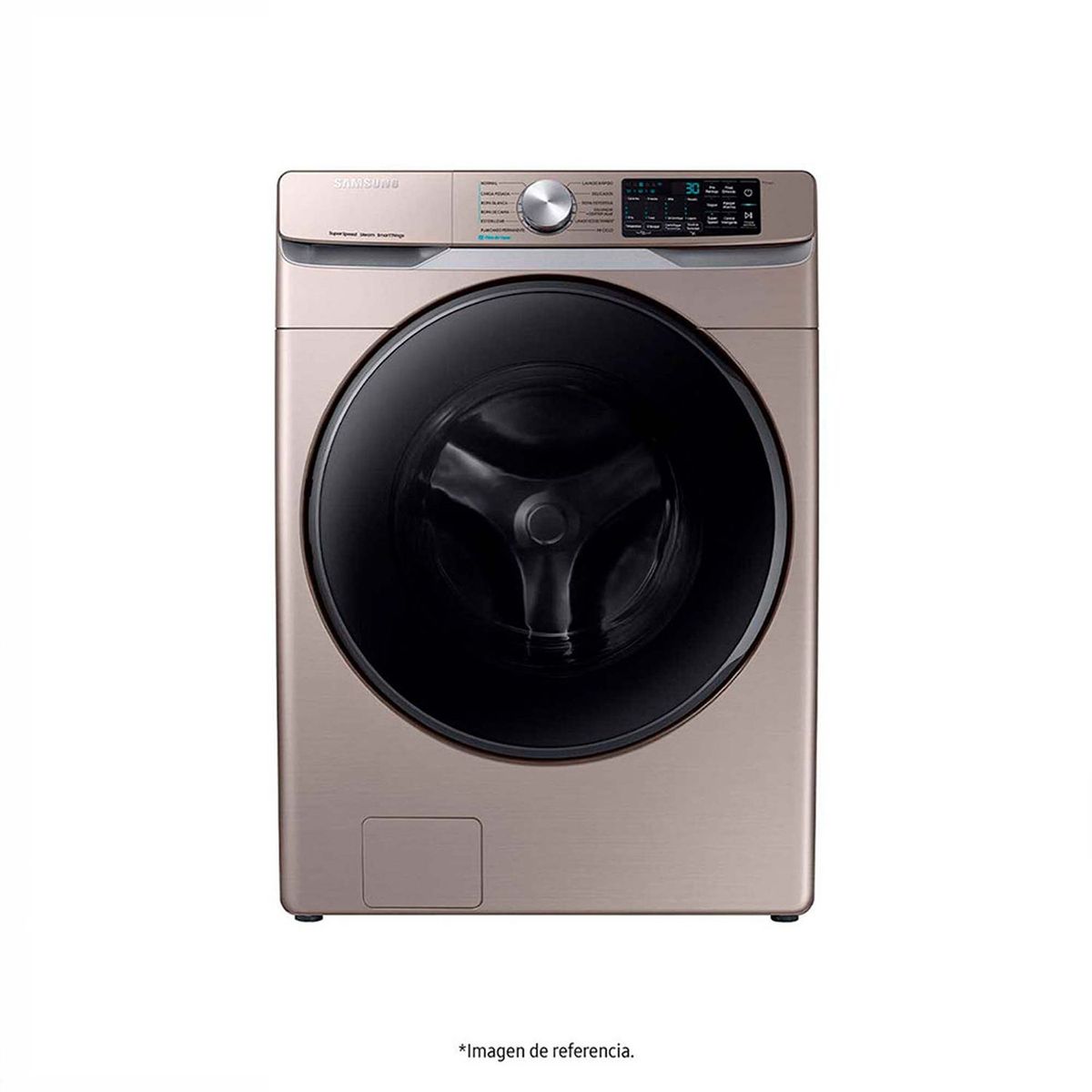 SAMSUNG - Lavadora Samsung Carga Frontal 22 kg WF22R6270AC/CO