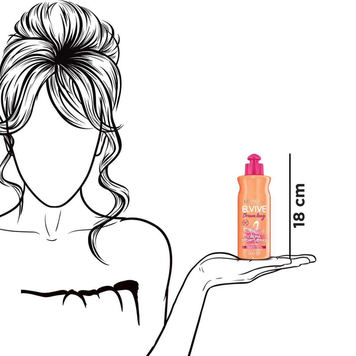 ELVIVE - Crema para peinar Elvive Dream Long 300 ml