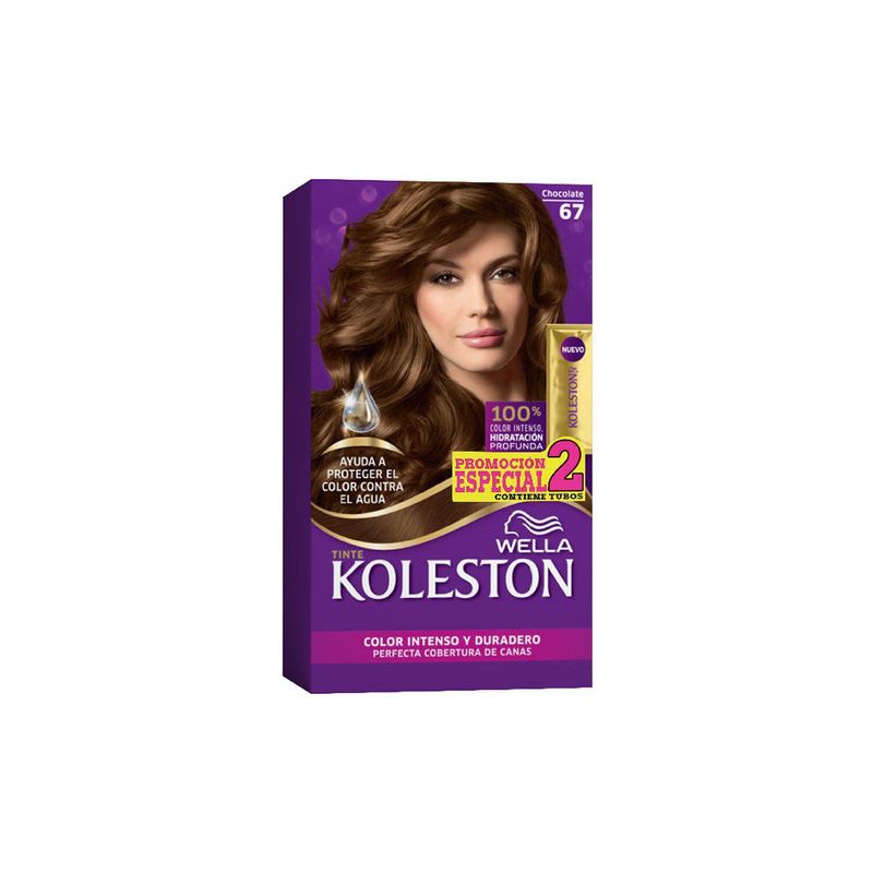 WELLA CONSUMO - Kit Tinte Doble Tubo Koleston Chocolate