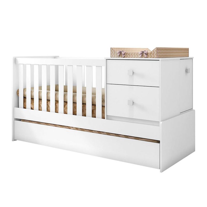 MICA KIDS - Cuna Cama Tundle Multifuncional Amor Blanco