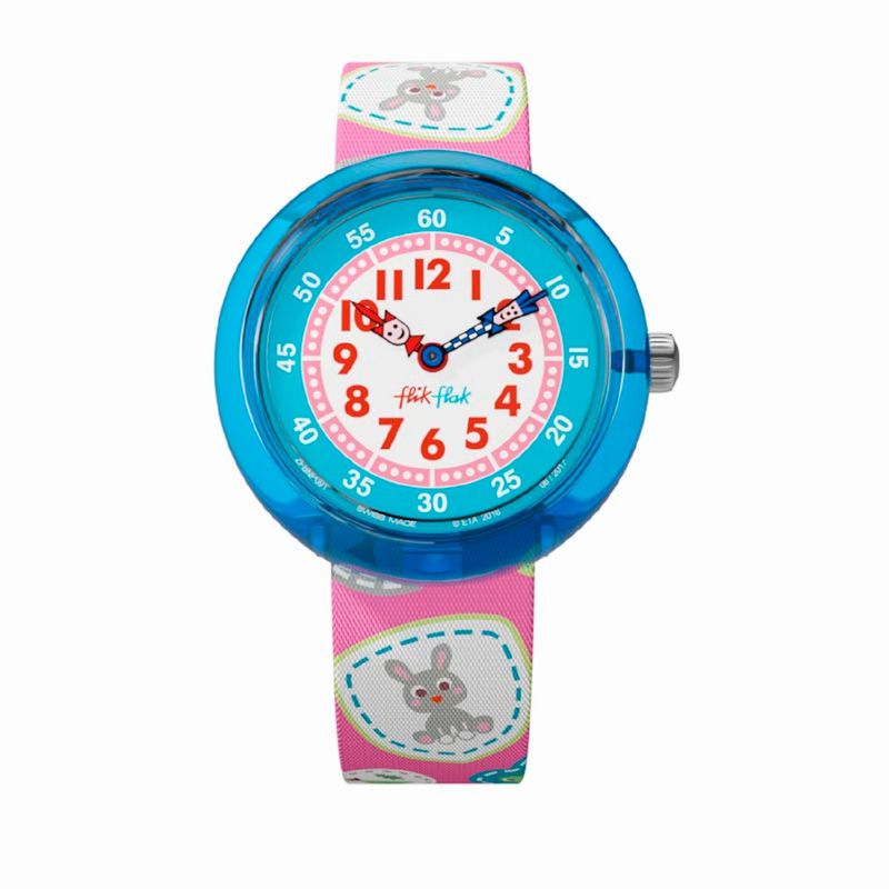 FLIK FLAK - Reloj Infantil Flik Flak Camping Badge Pink 
