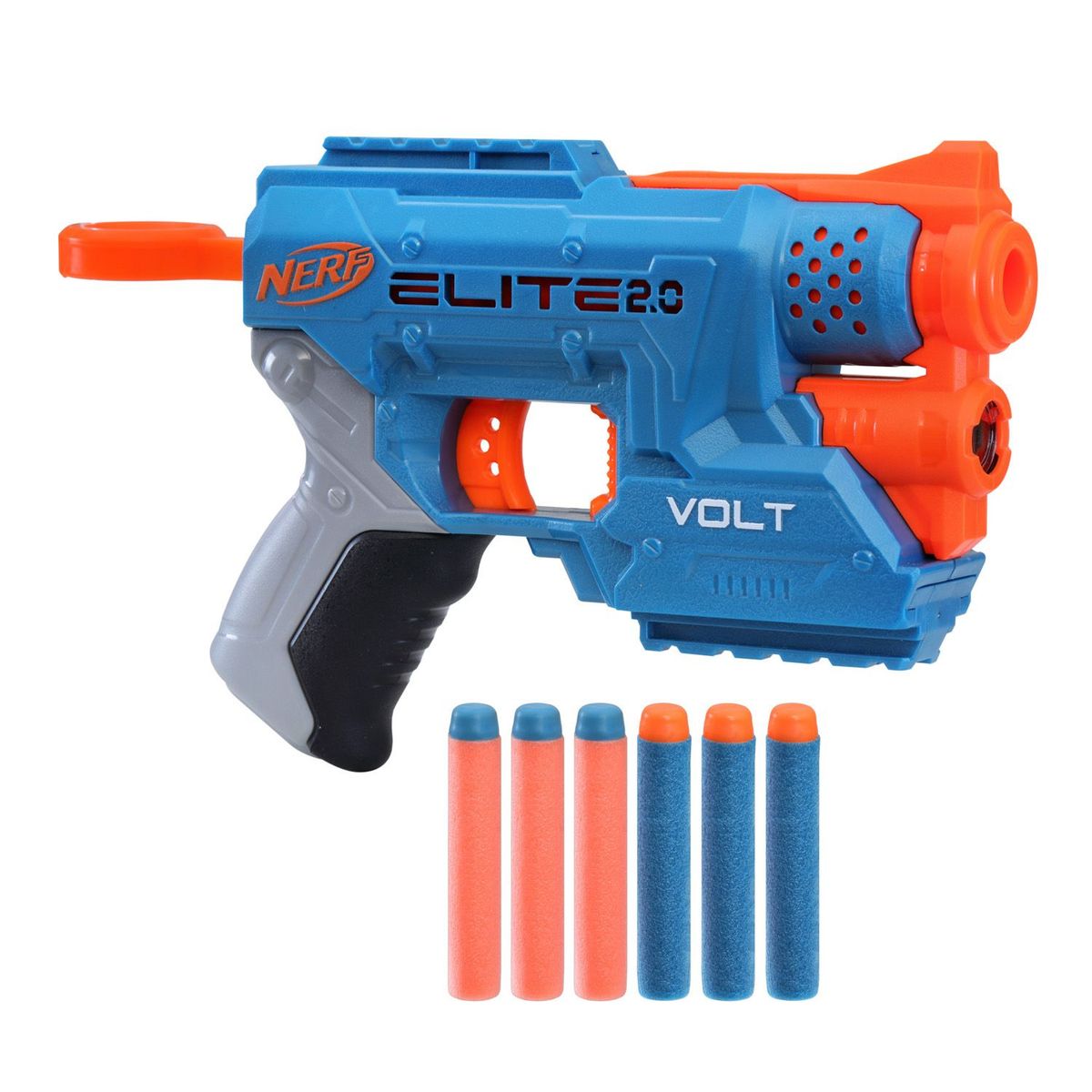 NERF - Lanzador Nerf Elite 2.0 Volt Sd-1, incluye (Lanzador y 6 dardos). A partir de 8 años.